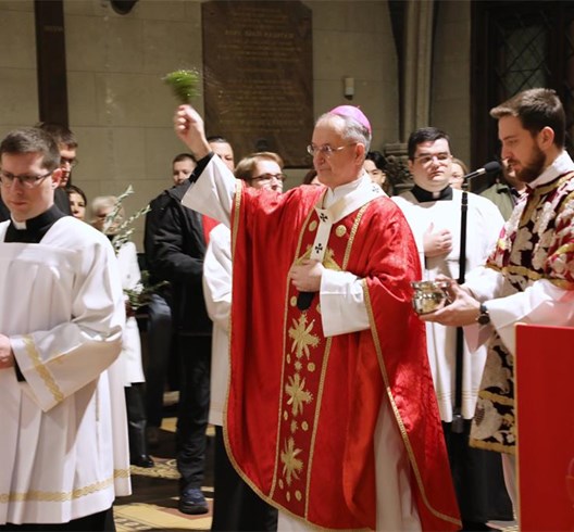Nadbiskup Kutleša predvodio misno slavlje Nedjelje Muke Gospodnje u Zagrebačkoj katedrali